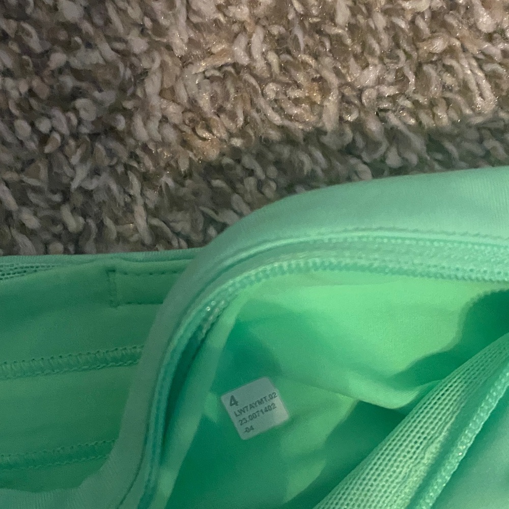 Lululemon Athletica Mint Green Athletic Shorts - Picture 4 of 5